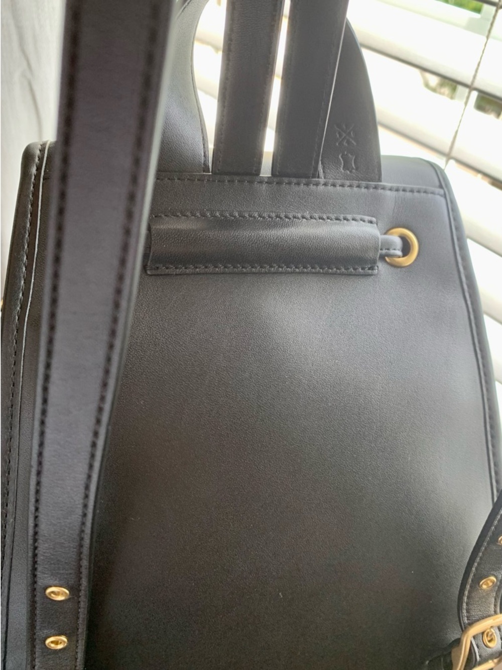 Coach Originals Turnlock Backpack Leather Black - Picture 13 of 15